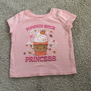 Children’s Place 18-24 Month Pumpkin Spice Princess T-Shirt